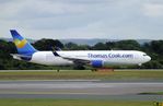 G-TCCB @ EGCC - Boeing 767-31K of Thomas Cook at Manchester airport