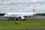 LY-VEI @ EGCC - Airbus A320-233 of Thomas Cook at Manchester airport