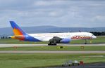 G-LSAD @ EGCC - Boeing 757-236 of jet2holidays at Manchester airport