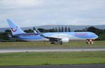 G-OBYE @ EGCC - Boeing 767-304/ER of TUI Airways (Thomson) at Manchester airport