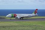 CS-TNT @ LPPD - Airbus A320-214 of TAP at Ponta Delgada Airport, Sao Miguel / Azores