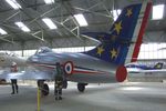 214 - Dassault MD.450 Ouragan at the Musée Européen de l'Aviation de Chasse, Montelimar Ancone airfield