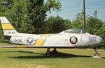 50-0632 - North American F-86E-1-NA Sabre, displayed as FU-682 at the Indianapolis VFW post