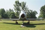 50-0632 - North American F-86E-1-NA Sabre, displayed as FU-682 at the Indianapolis VFW post