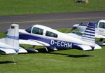 D-ECHM @ EDKB - Grumman American AA-5 Traveler at the 2021 Grumman Fly-in at Bonn-Hangelar airfield