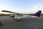 D-ELKU @ EDWS - Cessna (Reims)  FR172K Hawk XP at Norden-Norddeich airfield