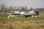 43 @ LFRJ - Dassault Super Etendard M (SEM), Taxiing to holding point Rwy 08, Landivisiau Naval Air Base (LFRJ) - by Yves-Q