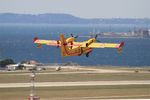 F-ZBFY @ LFML - Canadair CL-415, take off rwy31R, Marseille-Provence Airport (LFML-MRS) - by Yves-Q