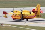 F-ZBFX @ LFML - Canadair CL-415, LIning up rwy 31R, Marseille-Provence Airport (LFML-MRS) - by Yves-Q