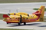 F-ZBFY @ LFML - Canadair CL-415, Holding point Rwy 31R, Marseille-Provence Airport (LFML-MRS) - by Yves-Q