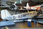 D-AZAW - Junkers Ju 52/3mte at the Deutsches-Technikmuseum (DTM), Berlin