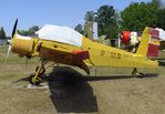 D-ESLQ - Let Z-37A Cmelak (minus horizontal tail surfaces and tailcone) at the Flugplatzmuseum Cottbus (Cottbus airfield museum)