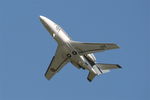 133 @ LFRJ - Dassault Falcon 10 Mer, Climbing from rwy 08, Landivisiau Naval Air Base (LFRJ) - by Yves-Q