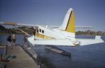 N9766Z @ 22CA - De Havilland Canada DHC-2 Beaver on floats at Commodore Center seaplane base, Sausalito CA