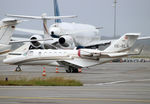 OE-FLA @ LFBO - Parked at the General Aviation area... - by Shunn311