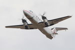 F-HBCG @ LFRN - Beech 1900D, Take off rwy 28, Rennes-St Jacques airport (LFRN-RNS) - by Yves-Q