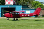 G-ATLM @ X3CX - Departing from North Coates.