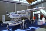 D-ENOK @ EDNY - Cessna 172P on amphibious floats at the AERO 2023, Friedrichshafen