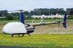 D-HHAB @ EDKB - Robinson R44 Raven II of aeroheli international at Bonn-Hangelar airfield during the Grumman Fly-in 2023