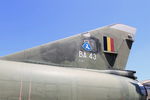 BA43 - SABCA Mirage 5BA, preserved at les amis de la 5ème escadre Museum, Orange - by Yves-Q