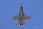 163717 @ AFW - VMFA-112 Hornet Overhead at Perot Field, Fort Worth, TX