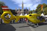 OE-XEM - Eurocopter EC135T-2 'Christophorus 9' EMS helicopter of the ÖAMTC Flugrettung at the Austrian National Day celebrations in Vienna (Nationalfeiertag 2023, Wien Sicherheitsfest) in front of the old town hall