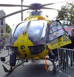 OE-XEM - Eurocopter EC135T-2 'Christophorus 9' EMS helicopter of the ÖAMTC Flugrettung at the Austrian National Day celebrations in Vienna (Nationalfeiertag 2023, Wien Sicherheitsfest) in front of the old town hall