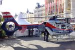 OE-BXB - Eurocopter EC135P-2+ of the austrian police at the Austrian National Day celebrations in Vienna (Nationalfeiertag 2023, Wien Sicherheitsfest) in front of the old town hall