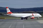 OE-LWN @ LOWW - EMBRAER 195LR (ERJ-190-200LR)  of Austrian Airlines at Wien-Schwechat airport