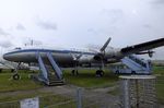 D-ALAP - Lockheed L-1049G Super Constellation, displayed to represent 'D-ALEM', the plane that made the first intercontinental flight of the new Lufthansa in 1955, at the visitors park of Munich international airport (Besucherpark)