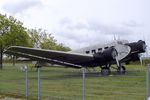 D-CIAS - CASA 352L (Junkers Ju 52/3m), displayed to represent 'D-ANOY' a Junkers Ju 52/3m of Lufthansa that made the first flight from Berlin to China across the Pamir mountains in 1937, at the visitors park of Munich international airport (Besucherpark)