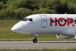 F-HBXG @ LFRB - Embraer 170ST, Taxiing rwy 07R, Brest-Bretagne airport (LFRB-BES) - by Yves-Q