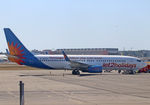 G-GDFU @ LFBO - Parked at the General Aviation area due to an emergency landing... - by Shunn311
