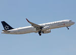 TC-JSG @ LFBO - Climbing after take off from rwy 32R... Star Alliance c/s - by Shunn311