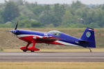 F-TGCJ @ LFSI - Extra 330SC, French Air Force aerobatic team, Landing rwy 29, St Dizier-Robinson Air Base 113 (LFSI) - by Yves-Q