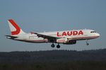 9H-LMB @ EDDK - Airbus A320-232 of Lauda Europe at Köln/Bonn (Cologne / Bonn) airport