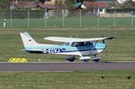 D-ECVJ @ EDVE - Cessna (Reims) FR172J Reims Rocket at Braunschweig/Wolfsburg airport, Waggum