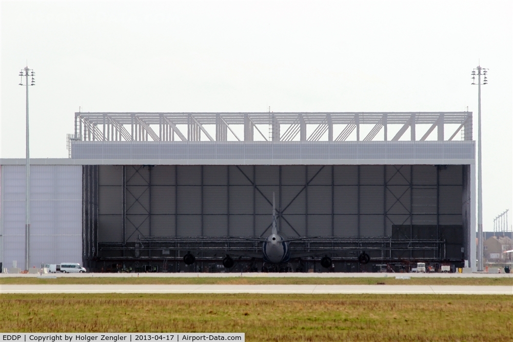 Leipzig/Halle Airport, Leipzig/Halle Germany (EDDP) - Hangar capacity at least one 2007 Boeing 747-46NF/ER/SCD....