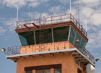 Santa Fe Municipal Airport (SAF) - Santa Fe Municipal  - Tower Cab on Terminal Building - by Zane Adams