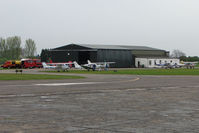 Sandtoft Airfield - Main Hangar at Sandtoft - by Terry Fletcher