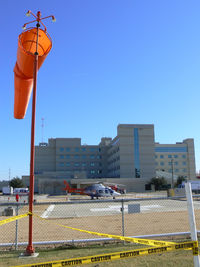 Denton Regional Medical Ctr - Flow Campus Heliport (TS58) - Care Flite at the Denton Regional Medical Center - by Zane Adams