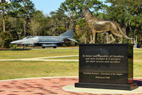 Eglin Afb Airport (VPS) - On display at the Air Force Armament Museum at Eglin Air Force Base , Fort Walton , Florida  - by Terry Fletcher