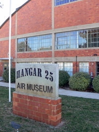 Big Spring Mc Mahon-wrinkle Airport (BPG) - Hanger 25 Museum at Big Spring, TX - by Zane Adams