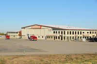 Boise Air Terminal/gowen Fld Airport (BOI) - Firehawk Helicopters ramp. NW corner of the airport. - by Gerald Howard