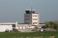 Cherbourg Maupertus Airport, Cherbourg France (LFRC) - Cherbourg Tower - by P Hamer
