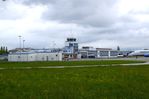 St. Gallen-Altenrhein Airport - airside view of terminal and tower at St.Gallen-Altenrhein airport - by Ingo Warnecke