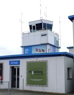 St. Gallen-Altenrhein Airport - landside view of terminal and tower at St.Gallen-Altenrhein airport - by Ingo Warnecke