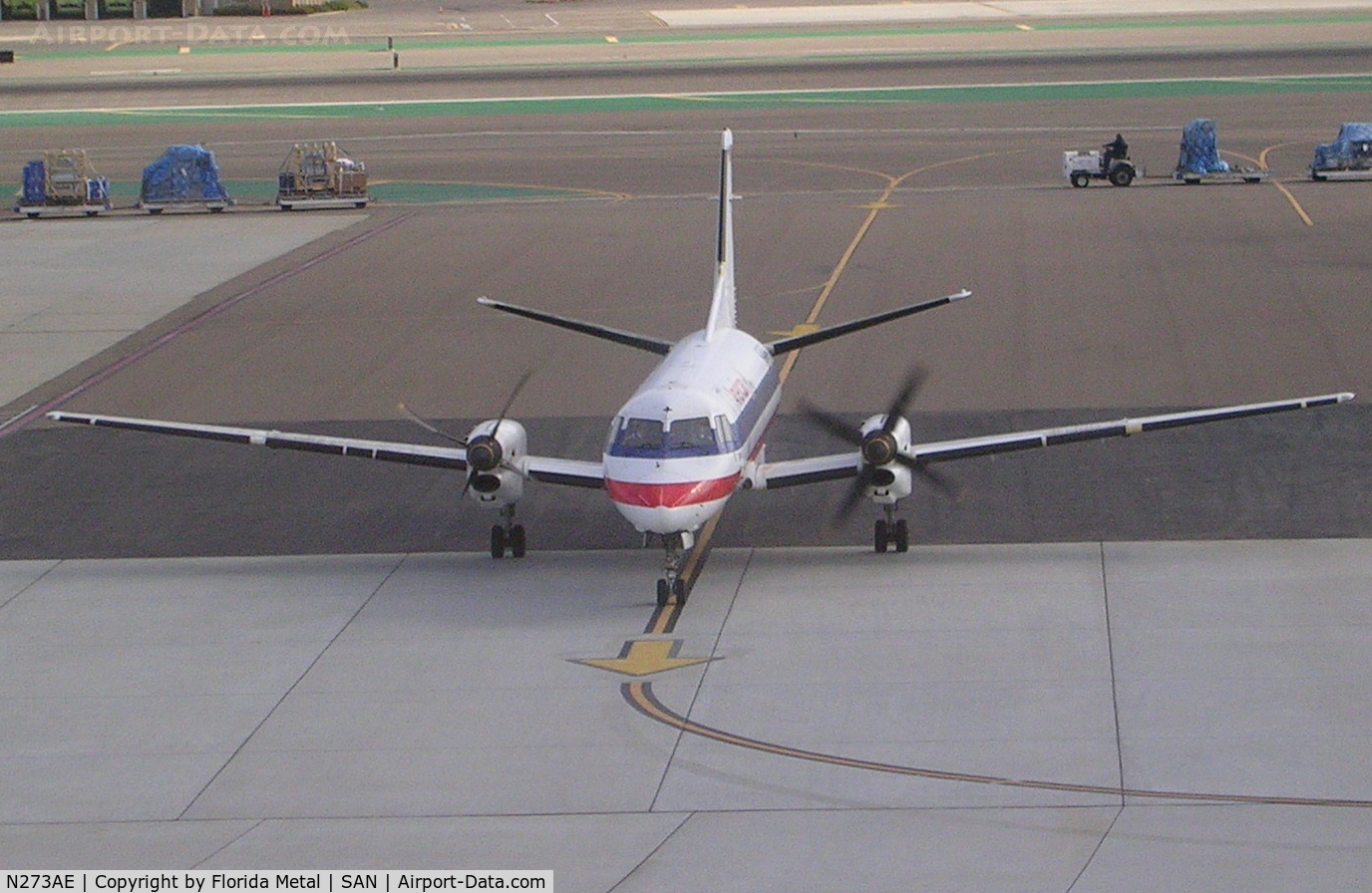 N273AE, 1991 Saab 340B C/N 340B-273, commuter terminal