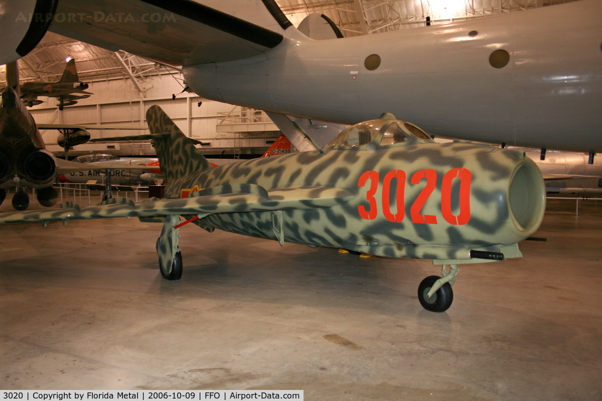 3020, Mikoyan-Gurevich MiG-17C C/N 799, Mig-17