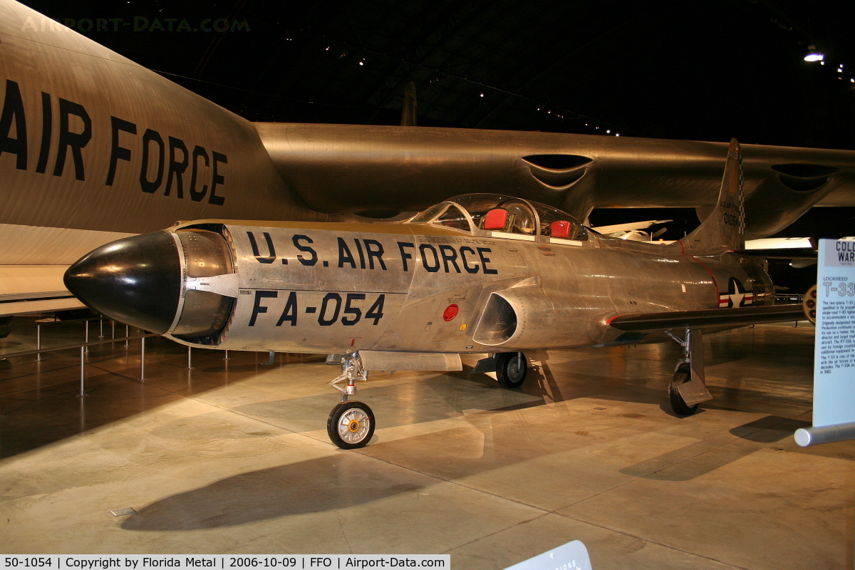 50-1054, 1950 Lockheed F-94C-1-LO Starfire C/N 880-8025, Lockheed F-94C Starfire